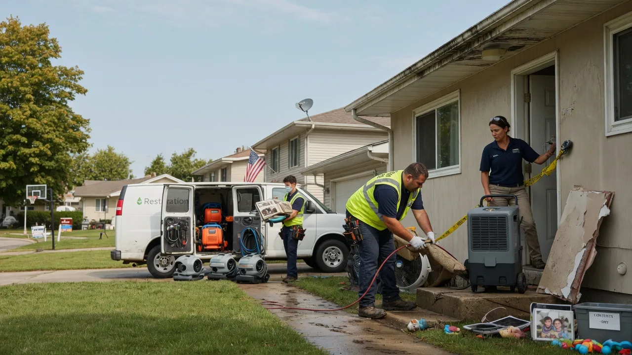 Water Damage Restoration in Caledonia, MI near me